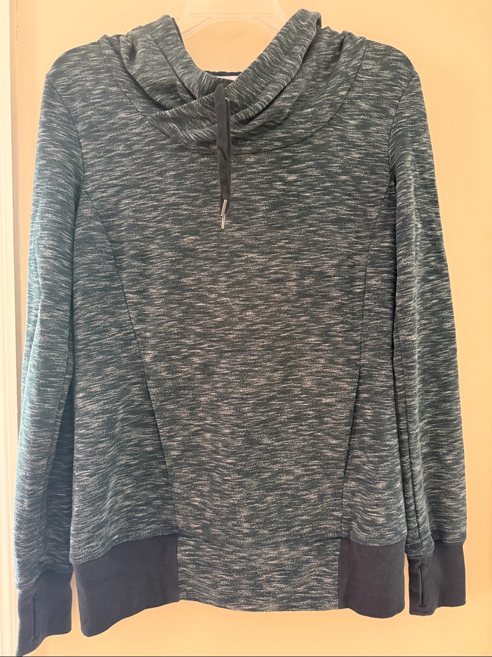 Keren Hart cowl neck  hoodie sweatshirt